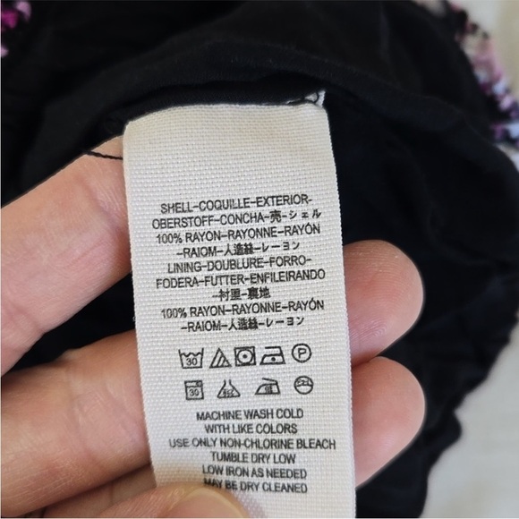 Free People daisy babe halter tank top purple floral crop top xs tie - Picture 9 of 9